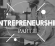 Public Sector Entrepreneurship: PART II